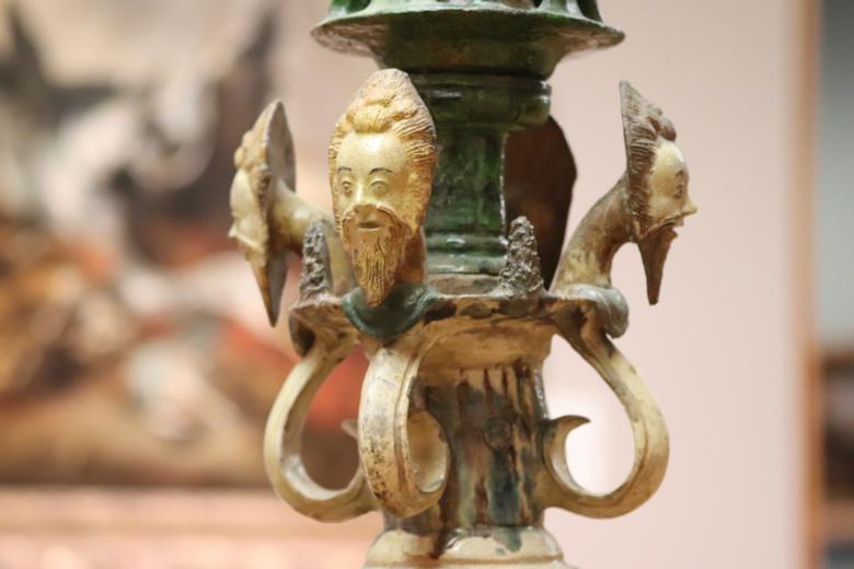 Free stock image of The four head's sculpture created by GAIMARD Jacques