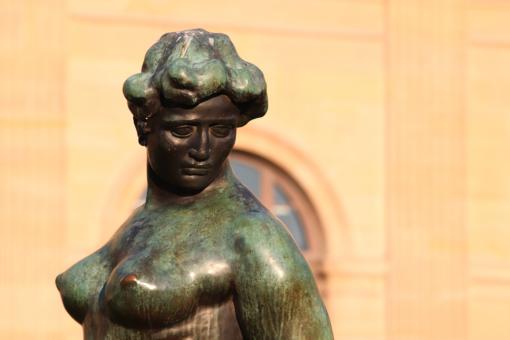 Free Stock Photo of Maillol sculpture, close-up