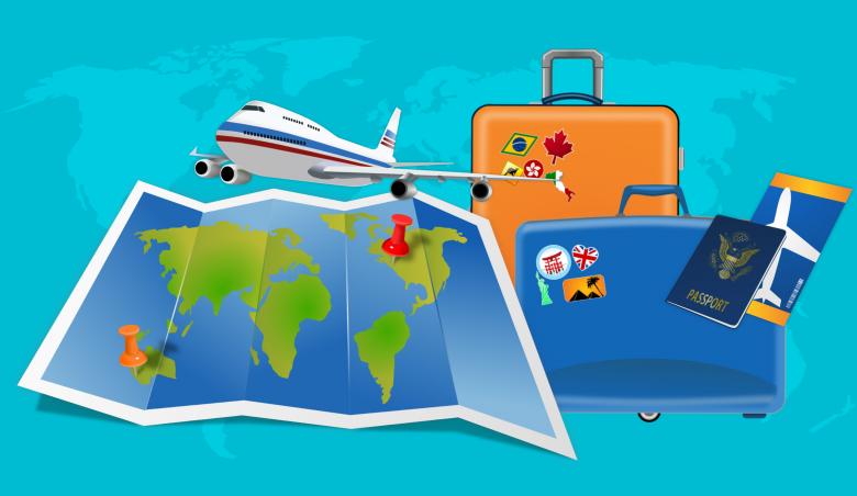 Free stock image of Flight Map Illustration created by mohamed hassan