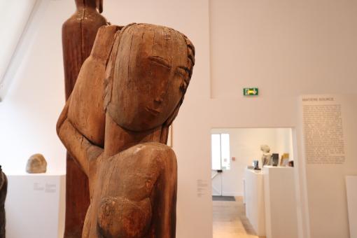 Free Stock Photo of Wood sculpture close-up by Zadkine