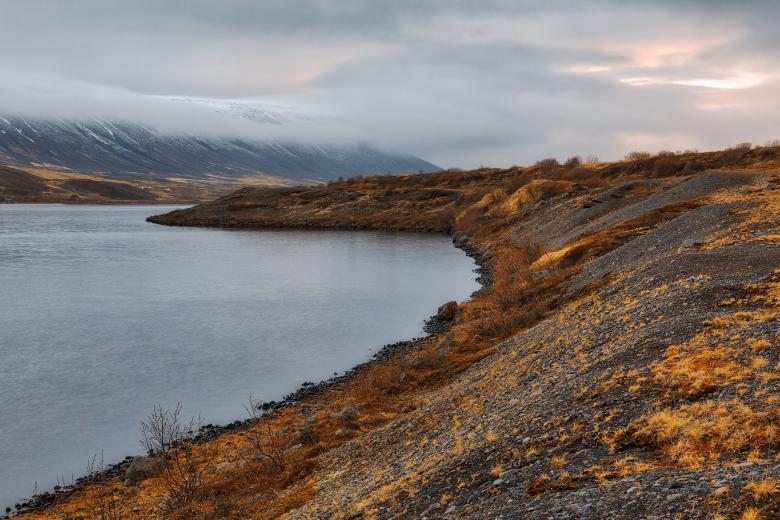 Free stock image of Cloudy Ljosavatn Twilight created by Nicolas Raymond