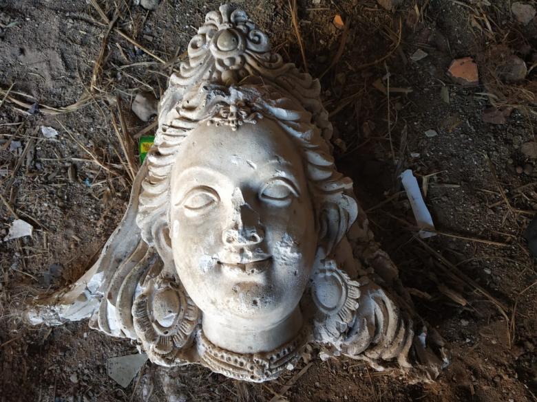 Free stock image of Head of Siva created by k sangeeta