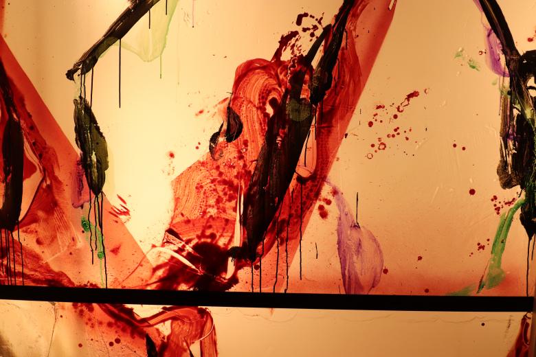 Free stock image of Painting on glass created by GAIMARD Jacques