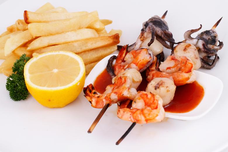 Free stock image of Seafood Satay created by Suandana Ipandemade