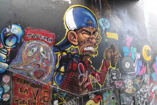 Free Stock Photo of Graffiti street art