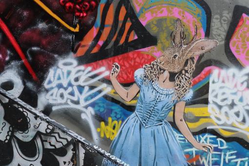 Free Stock Photo of Graffiti street art