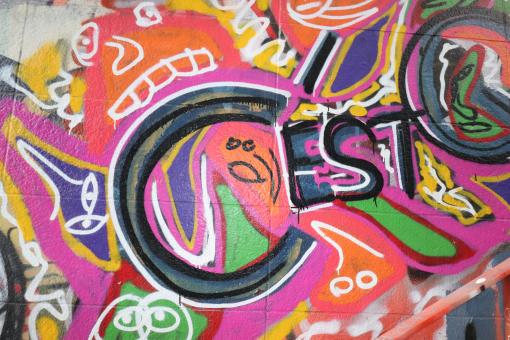 Free Stock Photo of Graffiti street art