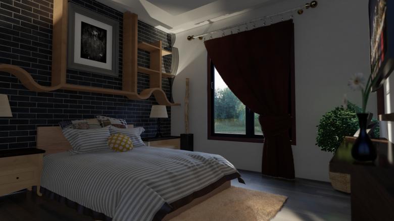 Free stock image of Interior Bed Room Design created by Barwida Gidion