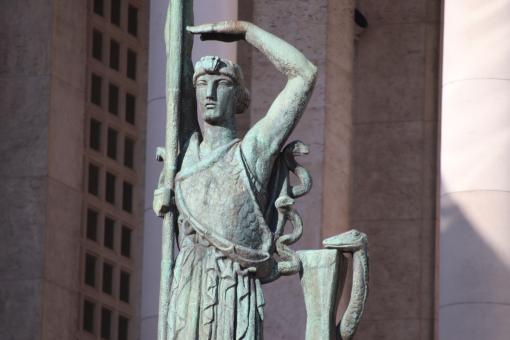 Free Stock Photo of Bronze sculpture in a museum