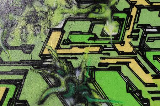 Free Stock Photo of All in green...
