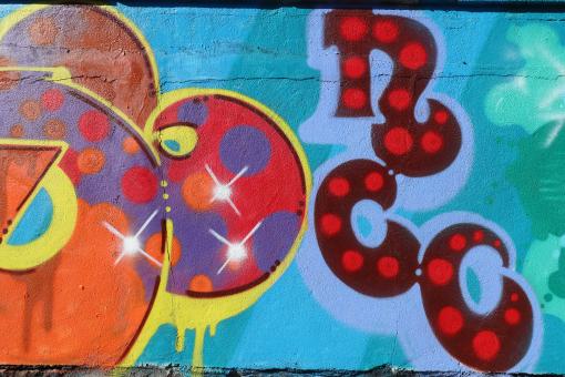 Free Stock Photo of Graffiti street art