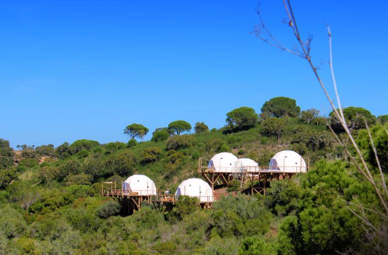 Free stock image of Glamping Accommodation - Canvas Domes created by Jack Moreh