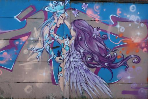 Free Stock Photo of Street art graffiti