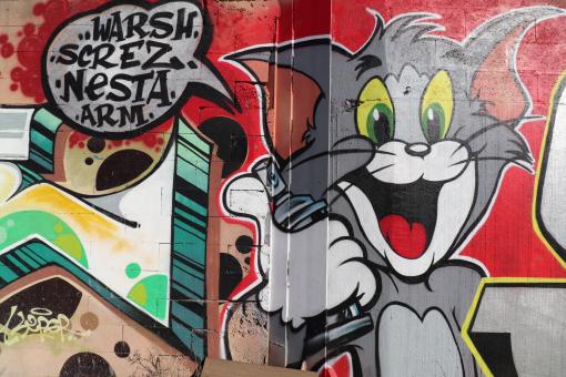 Free Stock Photo of Street art graffiti