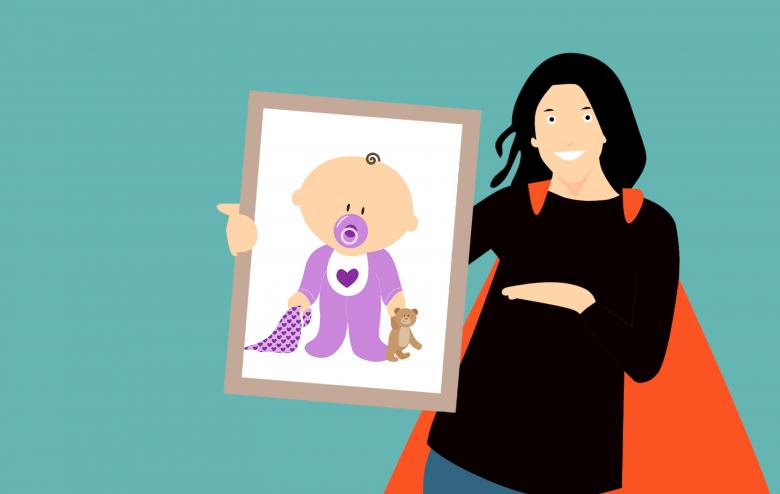 Free stock image of Super Mom Illustration created by mohamed hassan