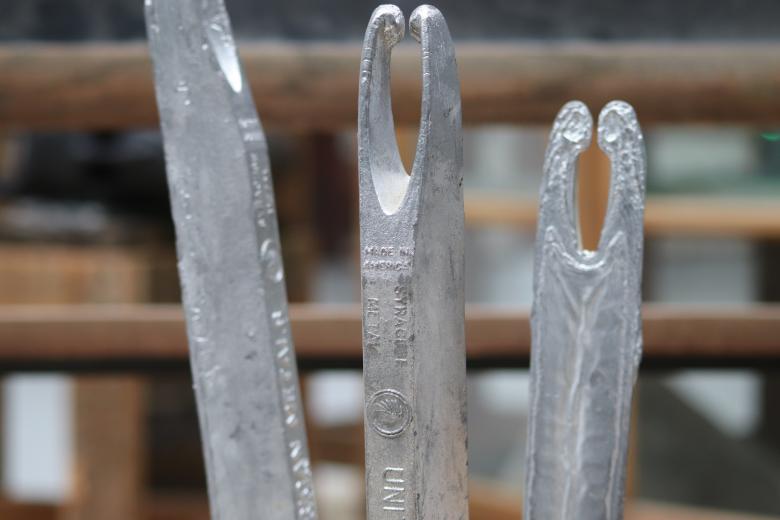 Free stock image of Tin ingot (modern art exhibition) created by GAIMARD Jacques