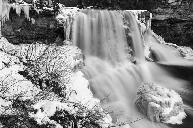 Free stock image of Winter White Blackwater Falls created by Nicolas Raymond