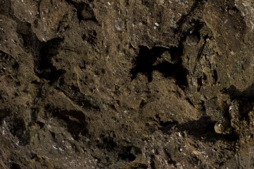 Free Stock Photo of Dark Lava Rock Surface