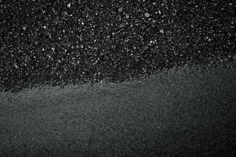 Free stock image of Black Sand and Water Surface created by Bjorgvin