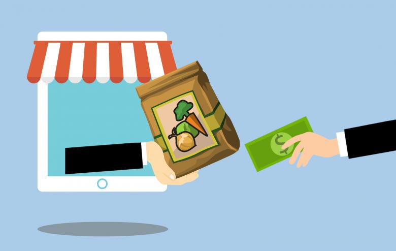 Free stock image of Online Grocery Illustration created by mohamed hassan