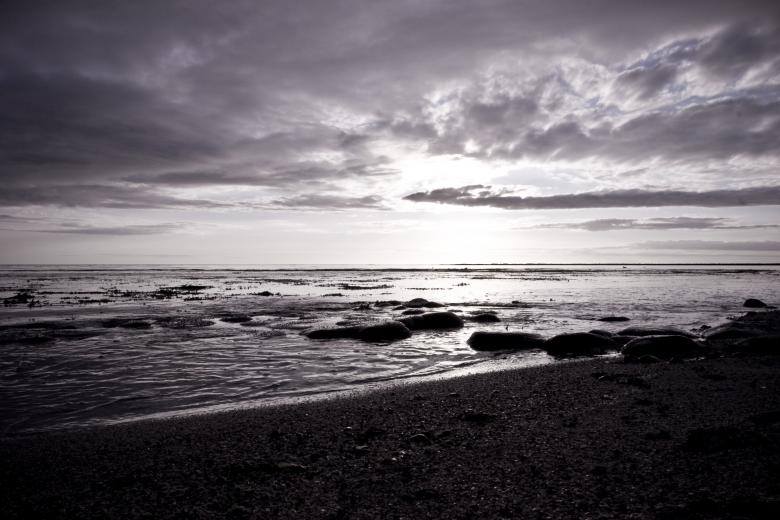 Free stock image of Sunset by the Sea created by Bjorgvin