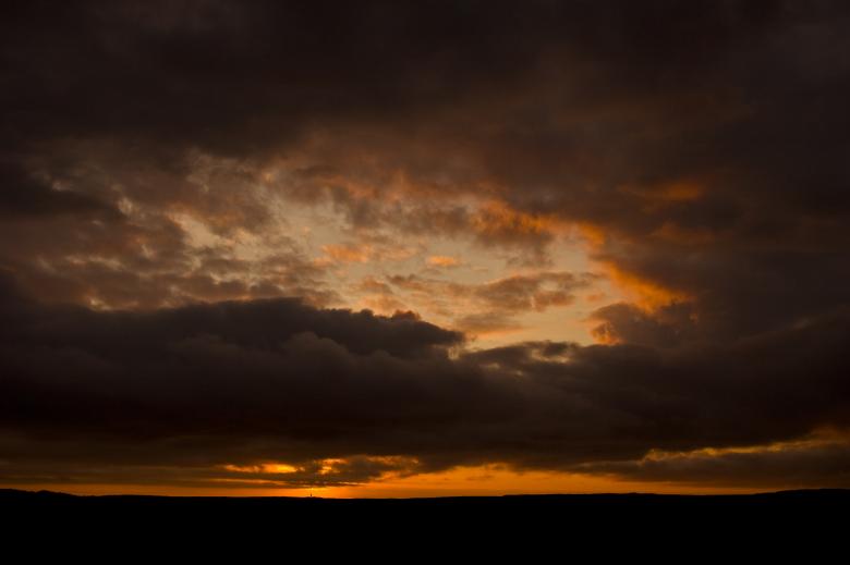 Free stock image of Orange Sunset Sky created by Bjorgvin