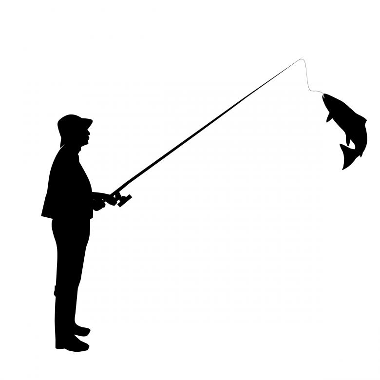 Free stock image of Fishing Silhouette created by mohamed hassan