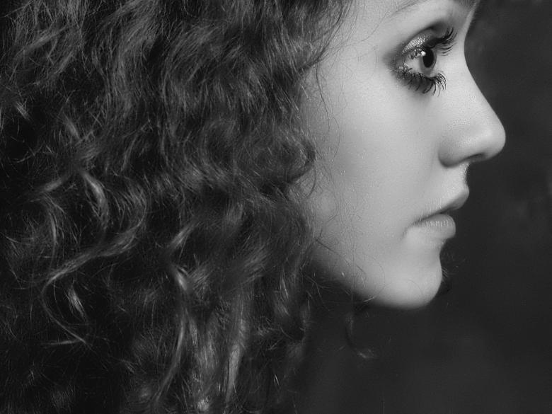 Free stock image of Dark Haired Girl Portrait created by Alexander Krivitskiy