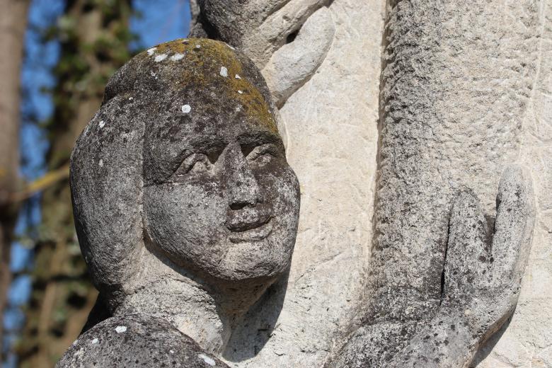 Free stock image of Child sculpture in a park created by GAIMARD Jacques