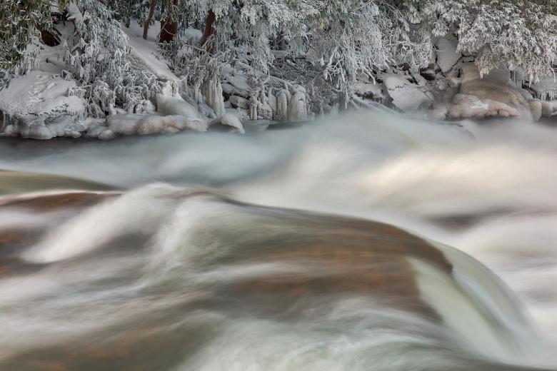 Free stock image of Shimmering Winter Stream - Swallow Falls created by Nicolas Raymond