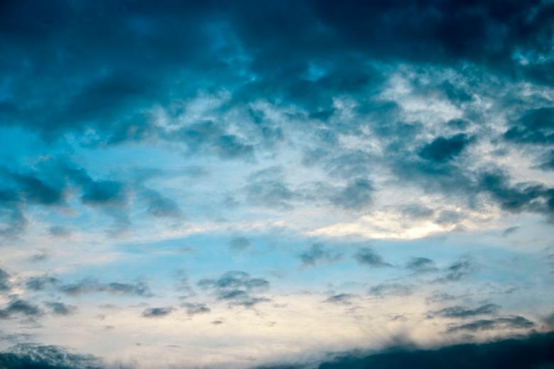 Free stock image of Cloudy Blue Skies created by Bjorgvin