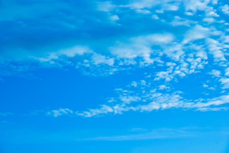 Free stock image of Vivid Blue Sky created by Bjorgvin