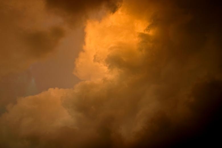 Free stock image of Orange Cloudy Skies created by Bjorgvin