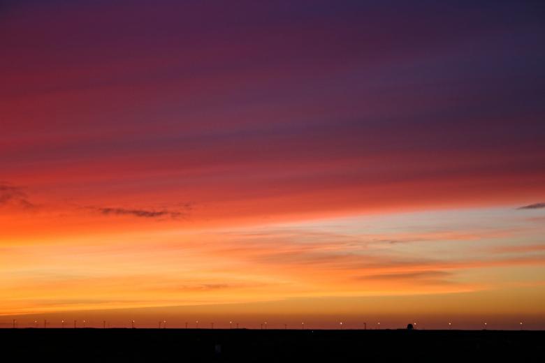 Free stock image of Sunset Sky in Iceland created by Bjorgvin