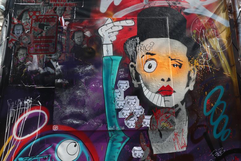 Free stock image of Abstract street art graffiti created by GAIMARD Jacques