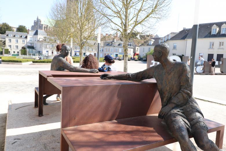 Free stock image of Sculptures in a place created by GAIMARD Jacques