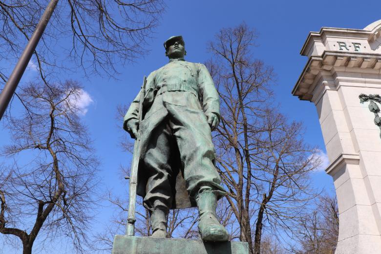 Free stock image of War memorial statue created by GAIMARD Jacques