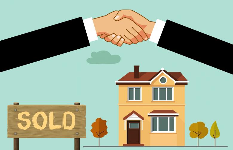 Free stock image of House Sold - Illustration created by mohamed hassan