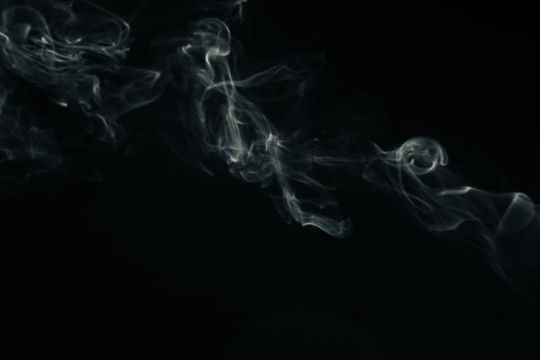 Free stock image of Smoke Detail on Black Background created by Bjorgvin
