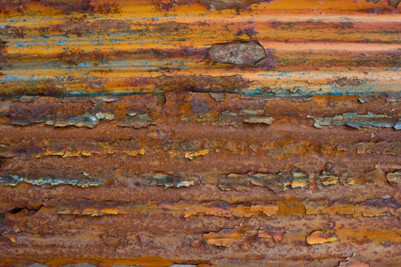 Free stock image of Corrugated Rusted Metal created by Bjorgvin