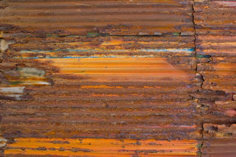 Free stock image of Corrugated and Corroded Metal created by Bjorgvin