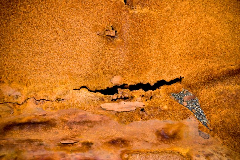 Free stock image of Torn and Rusted Metal created by Bjorgvin