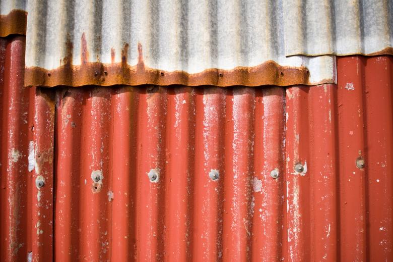 Free stock image of Rusted Red Metal Surface created by Bjorgvin