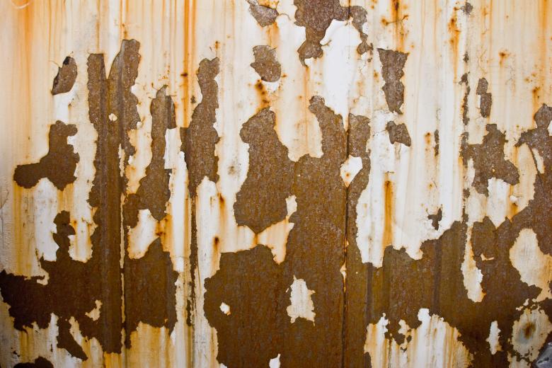 Free stock image of Peeling Corrugated Metal created by Bjorgvin