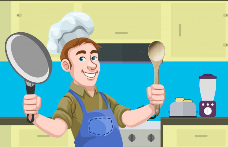 Free stock image of Man Cooking created by mohamed hassan