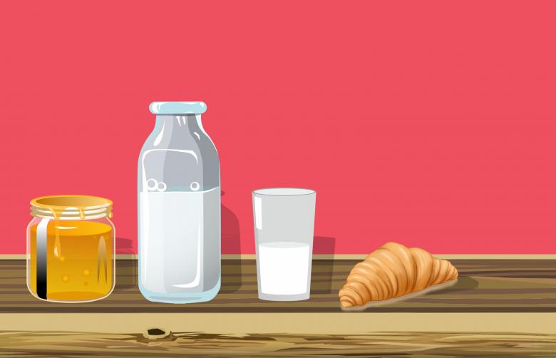 Free stock image of Milk and Honey created by mohamed hassan