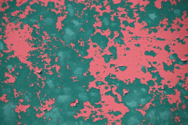 Free stock image of Green and Pink Peeled Paint Texture created by GAIMARD Jacques