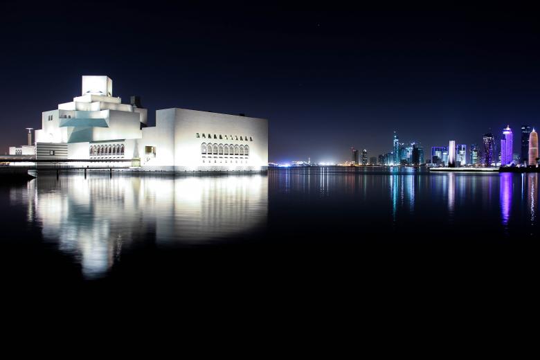 Free stock image of MIA and Doha Skyline created by Talha Belal