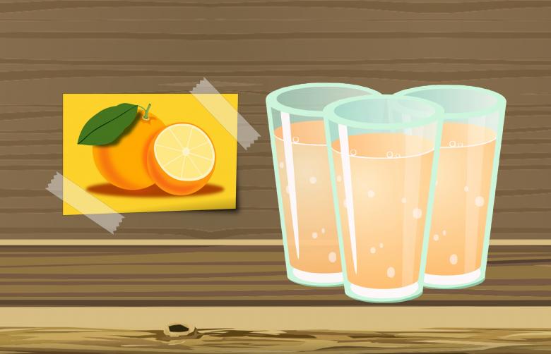 Free stock image of Orange Juice Illustration created by mohamed hassan