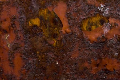 Dark Corroded Metal Surface - Free Stock Photo